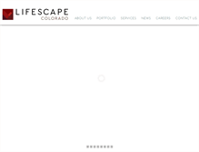 Tablet Screenshot of lifescapecolorado.com